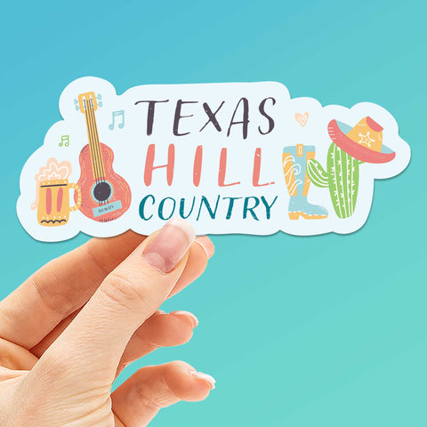 Texas Hill Country Sticker