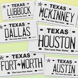 Texas License Plate Stickers
