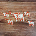 Texas Longhorn Bumper Sticker