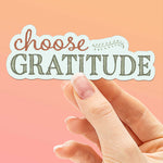 Thanksgiving Choose Gratitude Sticker