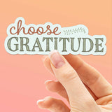 Thanksgiving Choose Gratitude Sticker