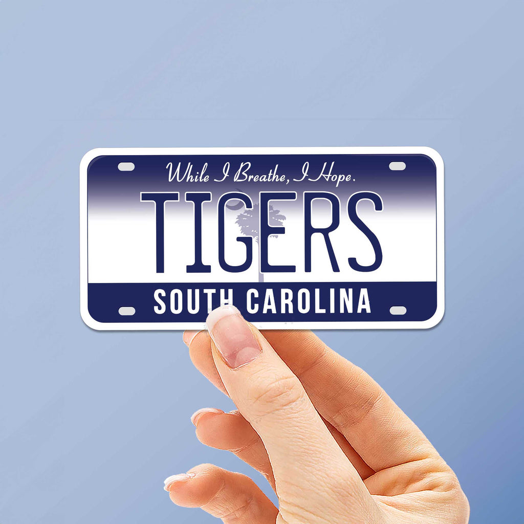 Sc Letters Sticker South Carolina License Plate Stickers - Choose Your SC City Decal for ...