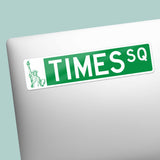 Times Square New York City Street Sign Sticker - NYC Decals