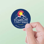Tomichi Pass Colorado Decal Small