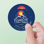 Tomichi Pass Colorado Stickers Set