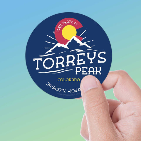 Colorado 14ers Sticker Collection - Rocky Mountain Decals