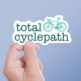 Total Cyclepath Biking Sticker