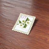 Utah State Flower Sego Lily Sticker - UT Vintage Stamp Decal