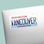 Vancouver WA Decal on Laptop