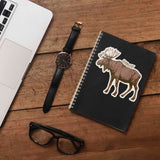 Vermont Moose Sticker - New England Nature Decals