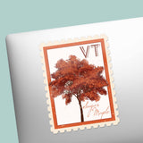 Vermont State Tree Sugar Maple Sticker - VT Vintage Stamp Decal