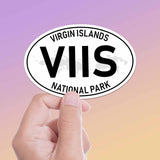 Virgin Islands National Park White Oval Bumper Sticker