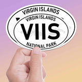 Virgin Islands National Park White Oval Bumper Sticker