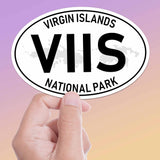 Virgin Islands National Park White Oval Bumper Sticker
