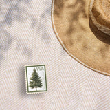 Washington State Tree Western Hemlock Sticker - WA Vintage Stamp Decal