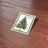 Washington State Tree Western Hemlock Sticker - WA Vintage Stamp Decal