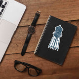 Blue Water Tower Durham North Carolina Map Sticker - Cool NC Decal