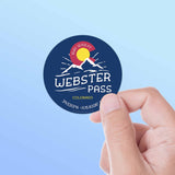 Webster Pass Colorado Decal Small