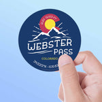 Webster Pass Colorado Sticker