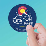Weston Pass Colorado Sticker
