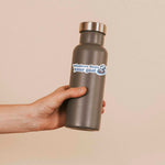 Whatever Floats Your Goat Sticker on Hydroflask Thermos
