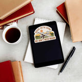 Where We're Going We Don't Need Roads Airplane Pilot Sticker - Hills