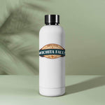 Wichita Falls Texas Sticker on Water Bottle