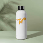 Retro W Wildwood Jersey Shore Sticker on Water Bottle