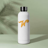 Retro W Wildwood Jersey Shore Sticker on Water Bottle