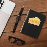 Wisconsin Cheese Wedge Sticker - Funny Midwest Decal