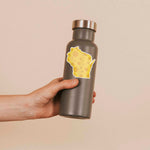 Funny Wisconsin Decal on Water Bottle