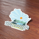 Wisconsin Lakes Sticker