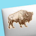 Yellowstone National Park Decal on Laptop