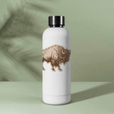 Yellowstone Buffalo Sticker on Water Bottle