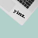 Yinz Pittsburgh Sticker - Funny PGH Pennsylvania Decal