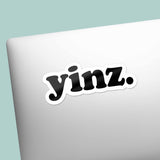 Yinz Pittsburgh Sticker - Funny PGH Pennsylvania Decal