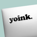 Yoink Sticker for Hydroflask - Funny Pop Culture Decals