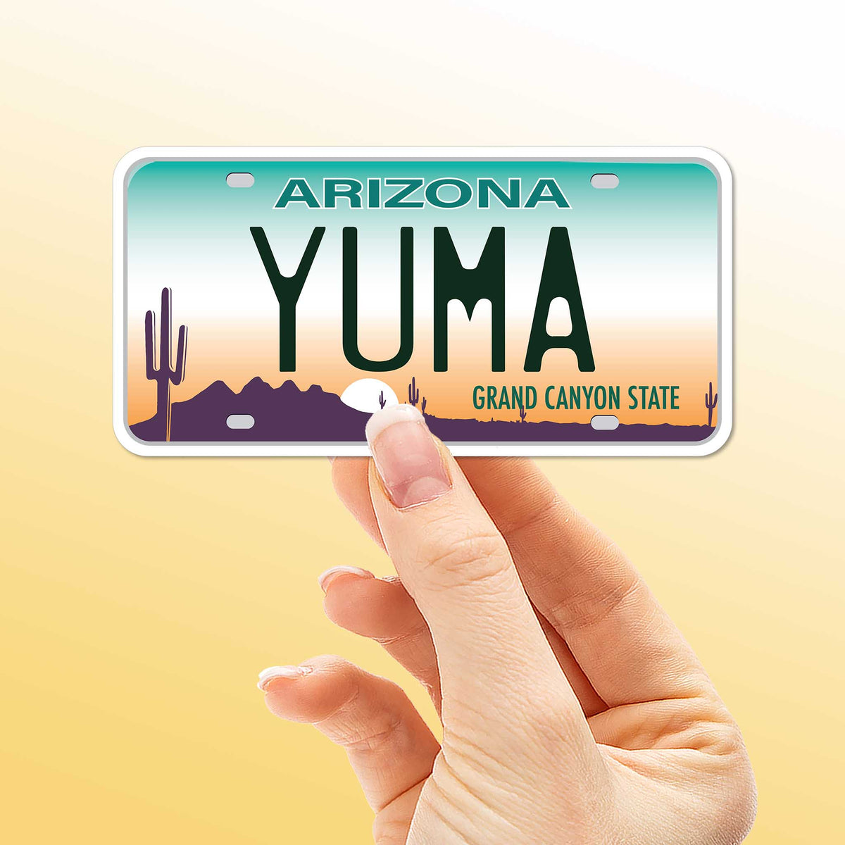 Arizona License Plate Stickers - Choose Your AZ City Decal – Sentinel ...
