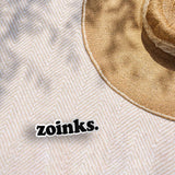 Zoinks Sticker - Funny Decal for Water Bottle