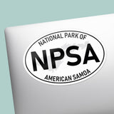 National Park of American Samoa National Park Oval Sticker