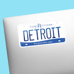 Michigan License Plate Sticker - Choose from 10+ MI Cities & Sayings