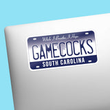Gamecocks South Carolina License Plate Sticker