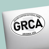 Grand Canyon National Park White Oval Bumper Sticker