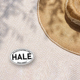 Haleakalā National Park White Oval Bumper Sticker