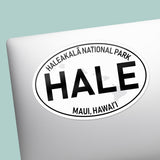 Haleakalā National Park White Oval Bumper Sticker