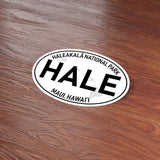 Haleakalā National Park White Oval Bumper Sticker