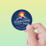 Hurricane Pass Colorado Decal Small