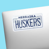 Nebraska License Plate Bumper Stickers - Choose Your NE City or Phrase Decal