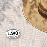Lassen Volcanic National Park White Oval Bumper Sticker