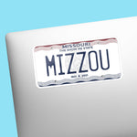 Mizzou Missouri License Plate Sticker